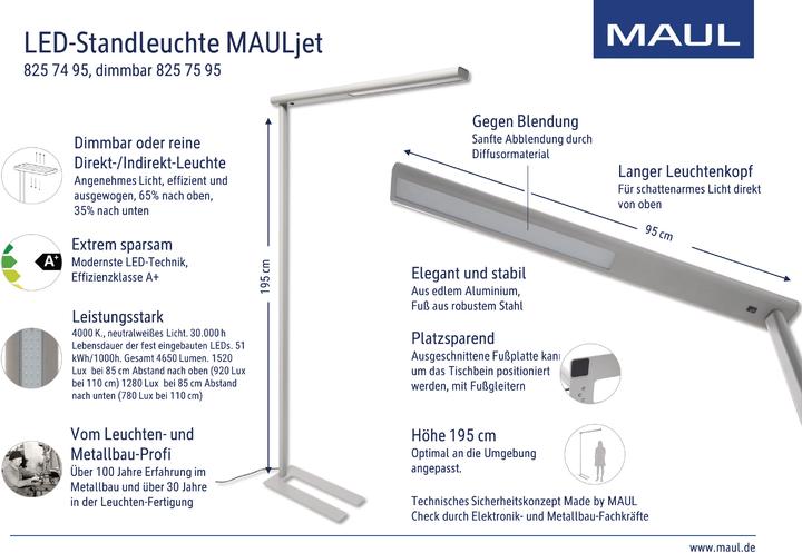 Produktbild Maul LED-Standleuchte MAULjet (4450 lm)