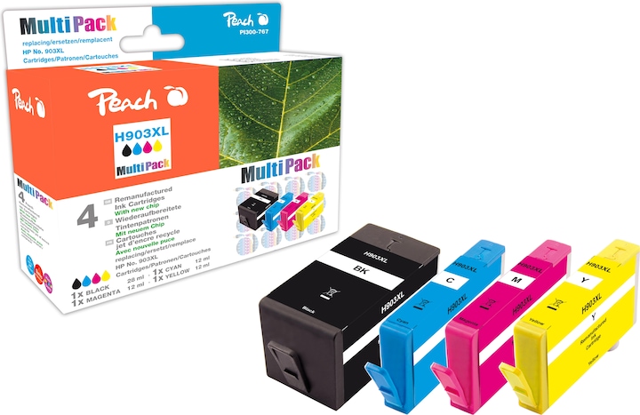 Produktbild Peach 903XL MultiPack (M, BK, C, Y)
