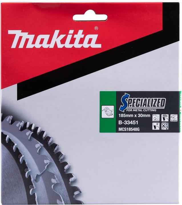 Produktbild Makita SPECIALIZED Sägeb.185x30x48Z (B-33451)