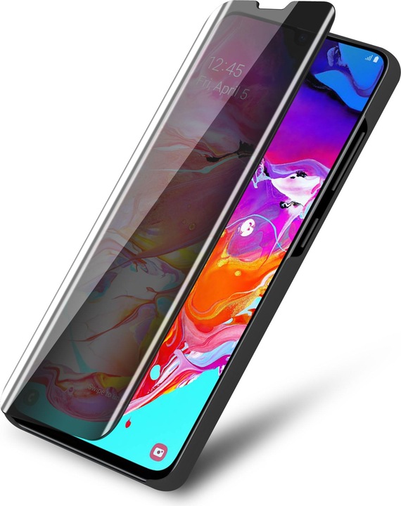 Immagine prodotto Cadorabo Copertina per specchietto retrovisore Smart View a libro (Samsung Galaxy A70)