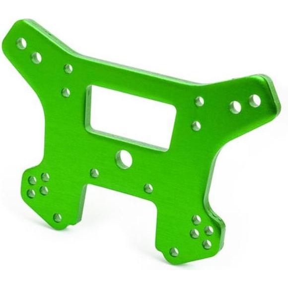 Traxxas ponte dell'ammortizzatore anteriore in alluminio 6061-t6 anodizzato verde