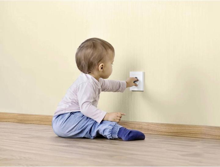 Actual product image Reer Socket protector, screwable, white, 20 pieces