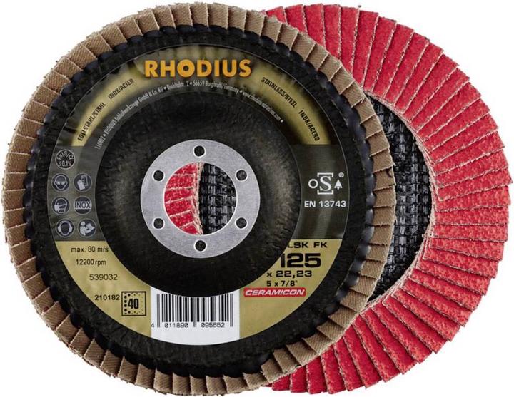 Immagine prodotto Rhodius LSK FK rondella dentellata 2223 P80 (80)