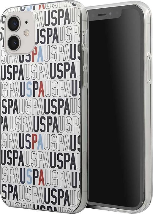 Produktbild U.S. Polo US Polo USHCP12SPCUSPA6 iPhone 12 mini 5.4" balta (Apple iPhone 12 mini)