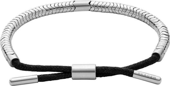 Produktbild Skagen Armband PELLE (25 cm, Edelstahl, Nylon)