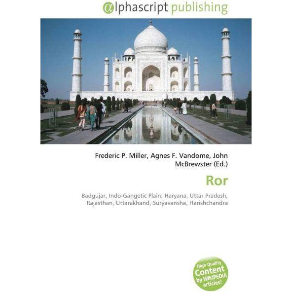 Ror, Fachbücher von Agnes F. Vandome, Frederic P. Miller, John McBrewster