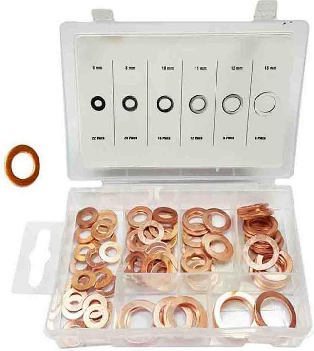 Produktbild Benson Ringe Set Kupfer 80 Stück