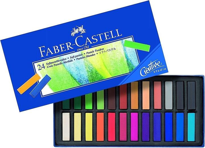Image du produit Faber-Castell Mini pastels doux (Multicolore, 24 x)