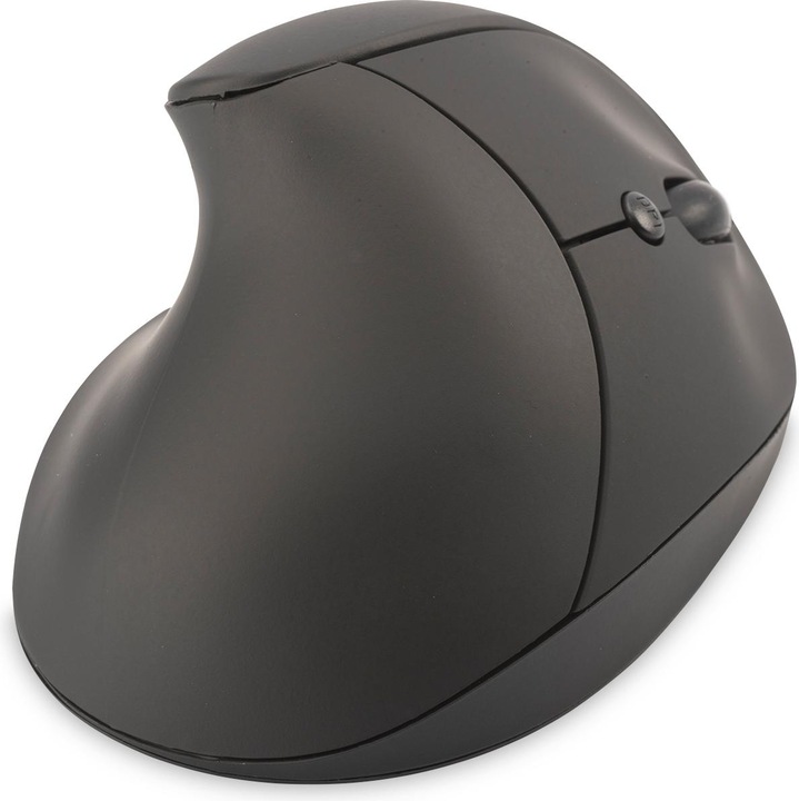Produktbild Digitus Ergonomischer vertikaler kabelloser 6 Tasten 1600 dpi schwarz (Kabellos)