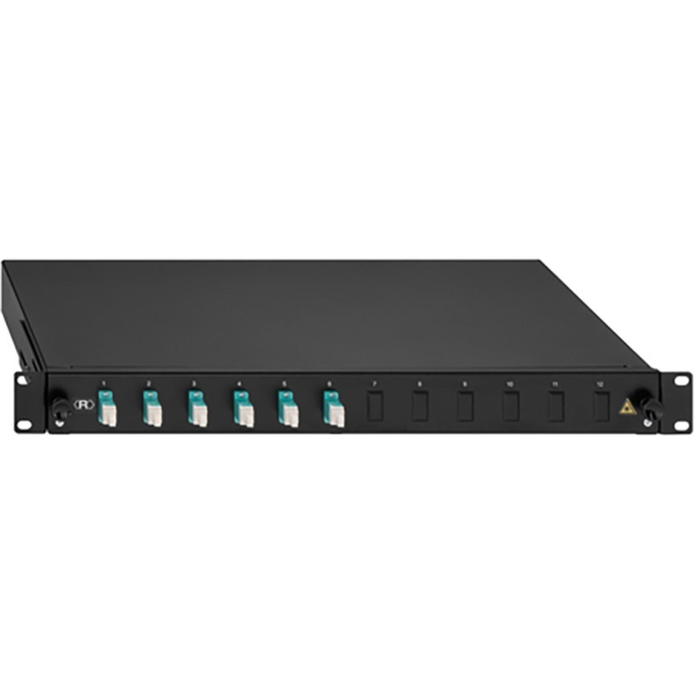 Rutenbeck Basic Line Spleissbox 2280300060, Server Zubehör, Schwarz