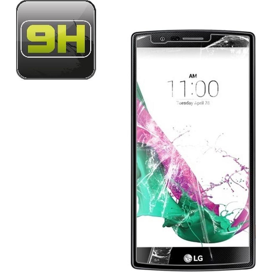 Protectorking 3x echtes Tempered 9H Panzerhartglas 3D KLAR (3 Stück, LG G4), Smartphone Schutzfolie, Transparent