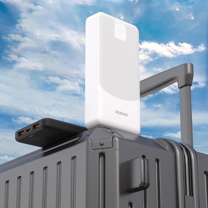 Produktbild Dudao Powerbank K10 10000mAh 2.4A 2 x USB-A - schwarz (10000000 mAh, 12 W, 37 Wh)