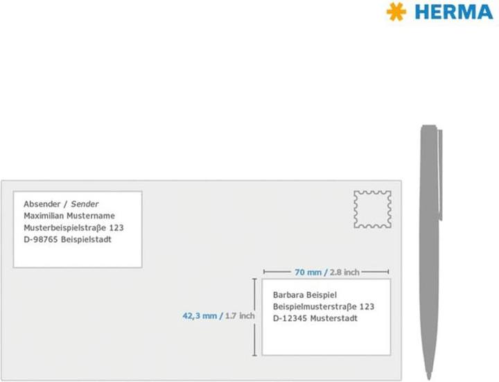 Immagine prodotto HERMA Etichette universali A4