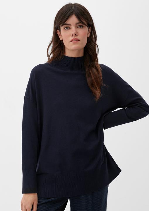 Actual product image s.Oliver Strickpullover Rollkragenpullover aus Viskosemix (38)