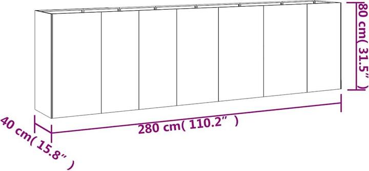 Image du produit vidaXL Hochbeet
