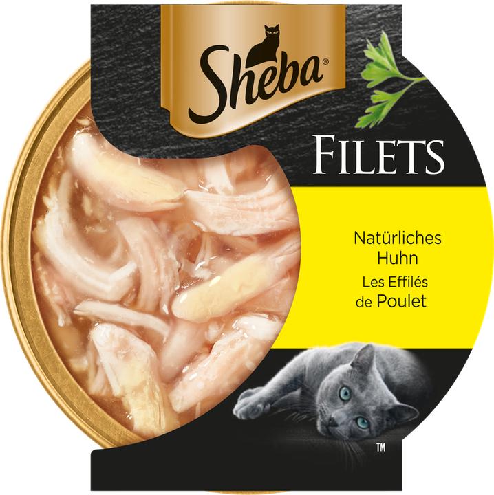 Immagine prodotto Sheba Vassoio di filetti di pollo (Adulto, 32 pz., 60 g)