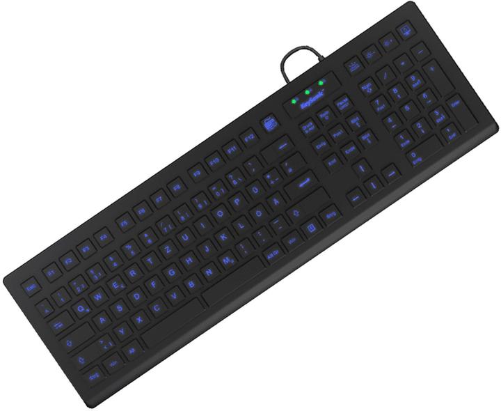 Produktbild KeySonic Tastatur Full Size Hygiene Industrietastatur für Windows® (DE, Kabelgebunden)