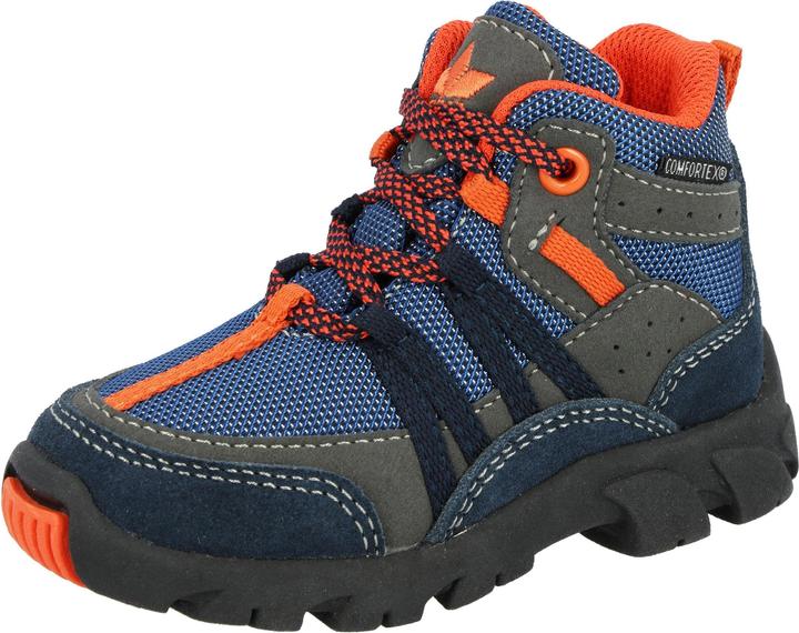 Marine, Orange, Grau