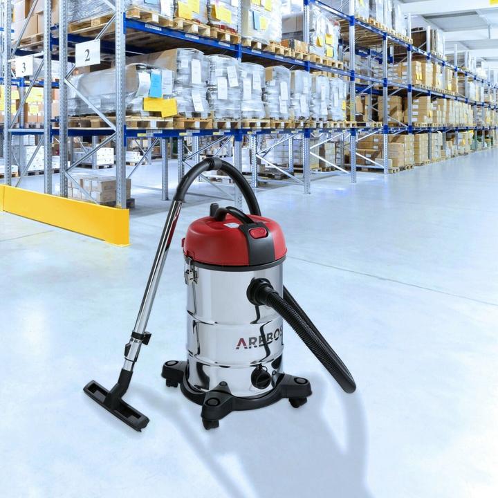 Actual product image Arebos Industrial hoover (Wet dry vacuum cleaner)