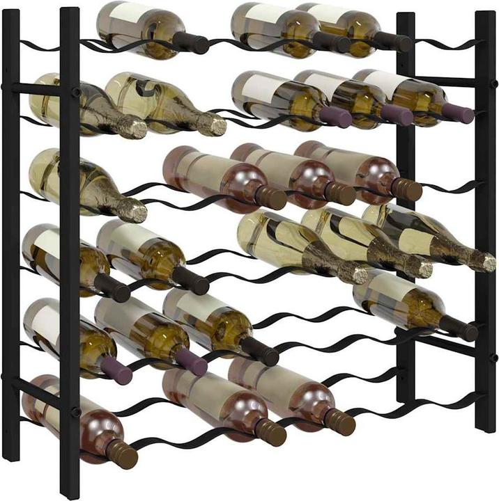 Actual product image vidaXL Weinregal (36 bottles, 64 x 22 x 58.50 cm)