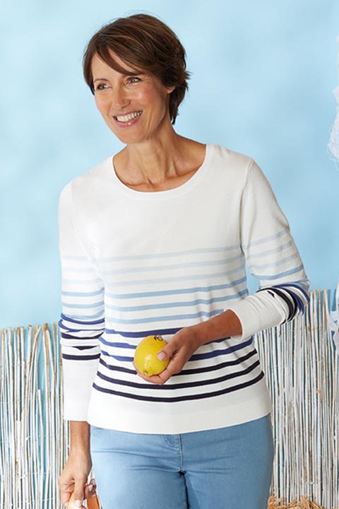 Produktbild NoName Damen Streifenpullover (XXL)