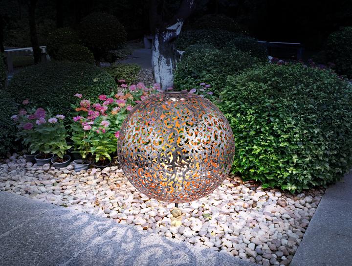 Immagine prodotto Globo Luce Solare In Metallo Argento, 1xled (IP44)