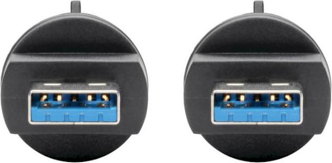 Produktbild Eaton TRIPPLITE USB-A Male to USB-A Male Cable SuperSpeed 3.0/3.1 Industrial 10ft. 3,05m - IP68 Shie (3 m, USB 3.2 Gen 1)