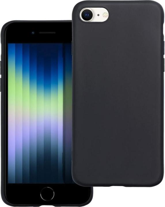 Actual product image OEM Back panel cover MATT case for IPHONE 7 / 8 / SE 2020 / SE 2022 black (Apple iPhone 7)