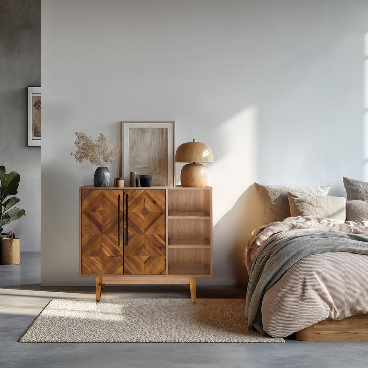 Image du produit hjh LIVING Santjago Wood L (95 x 32 x 79.50 cm)