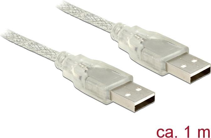 Produktbild Delock Kabel USB Typ-A Stecker USB Typ-A Stecker 1 m tra (1 m, USB 2.0)
