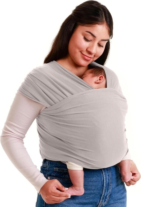 Produktbild Milkii Baby Tragetuch aus Baumwolle, Clay (4.30 m)
