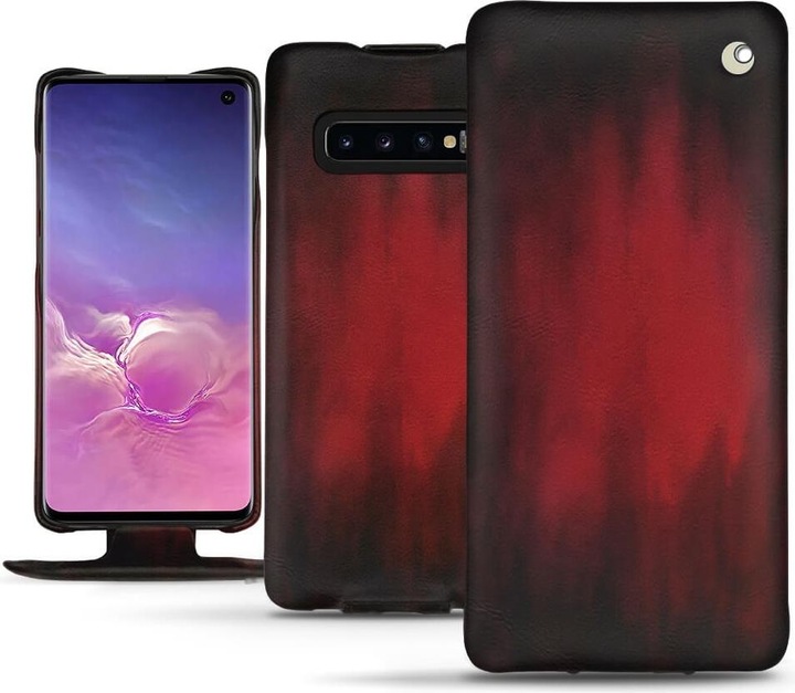 Noreve Lederschutzhülle vertikal (Samsung Galaxy S10)