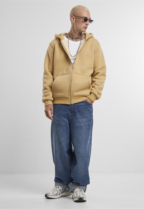 Image du produit Urban Classics Sweatshirt à capuche zippé en sherpa (M)
