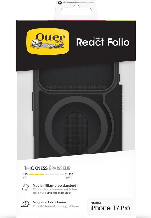 Image du produit OtterBox React Folio MagSafe (Apple iPhone 17 Pro)