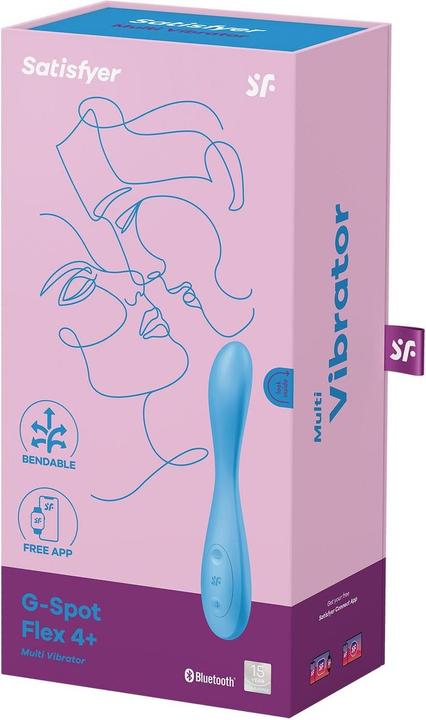 Actual product image Satisfyer G-Spot Flex 4 - Blue