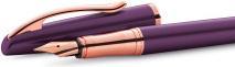 Actual product image Pelikan Rollerball fountain pen & rollerball Jazz® Noble Elegance in a set, Viola (Violet, 2 x)