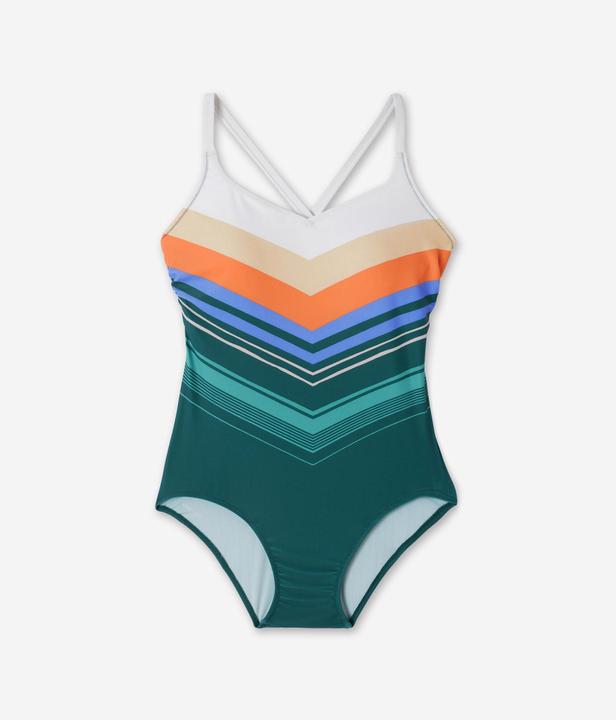 Image du produit Nabaiji Maillot de bain 1 pièce natation Femme - Lila heri bleu (36)