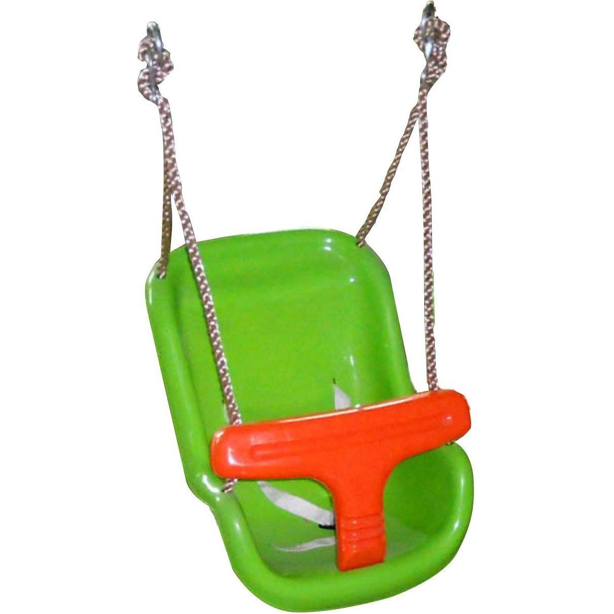 New Plast 9710 Indoor/Outdoor Babyschaukel 1 Sitz(e) Grün, Orange Babyschaukel (9710)