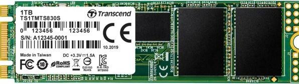 Actual product image Transcend 830S (1000 GB, M.2 2280)