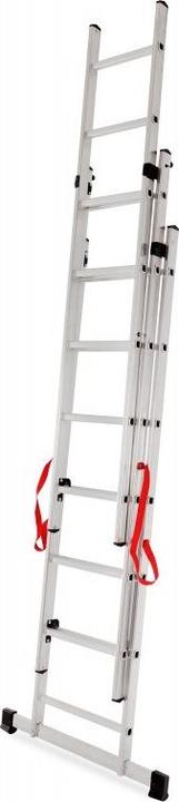 Productafbeelding No Name Awtools Aluminium Ladder Basis 3x6 Stappen 150kg (Steigers)