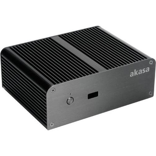Akasa Newton T UCFF-Gehäuse (Intel NUC), OEM (UCFF), PC Gehäuse, Schwarz