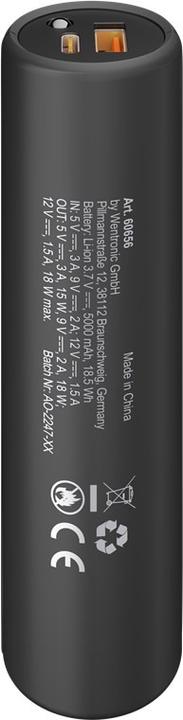 Produktbild Goobay Bike-Powerbank ideal zur Montage am Rahmen (5000 mAh, 18.50 Wh)