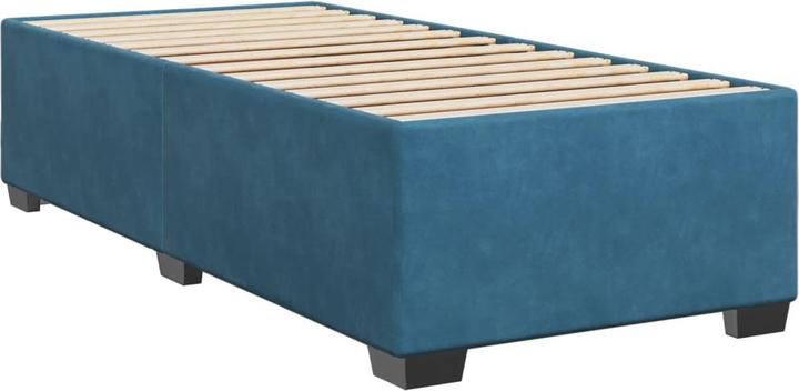 Produktbild vidaXL Bo x springbett mit Matratze 200 x 200 cm Samt (200 x 200 cm)