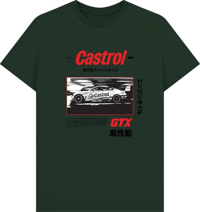 Produktbild Castrol Retro B&W TShirt (L)