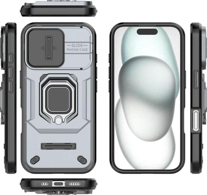 Image du produit Cover-Discount iPhone 16 - Armor Case avec kickstand (Apple iPhone 16)