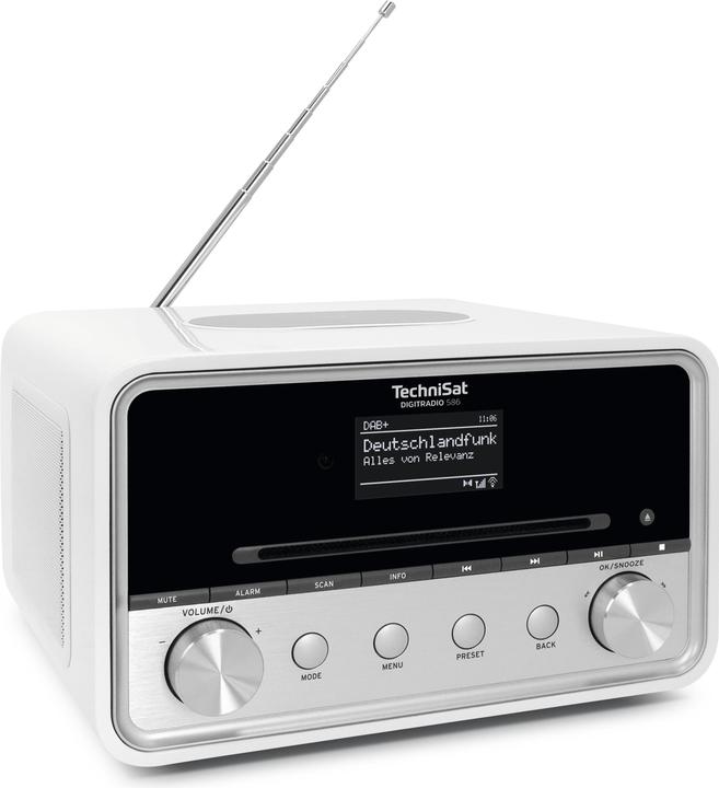 Produktbild TechniSat DigitRadio 586 (DAB+, FM, Internetradio, KW, Bluetooth, WLAN)
