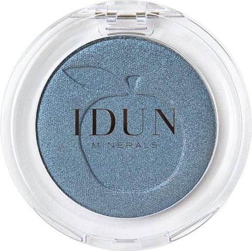 Produktbild IDUN Minerals Single Shades Eyeshadow Förgätmigej (Blau, Silber)