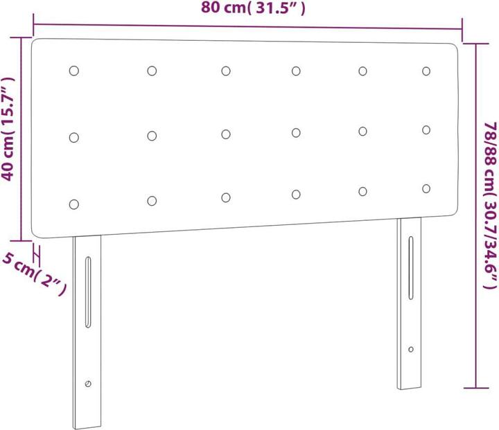 Image du produit VidaXL Kalli (80 x 5 x 78/88 cm)