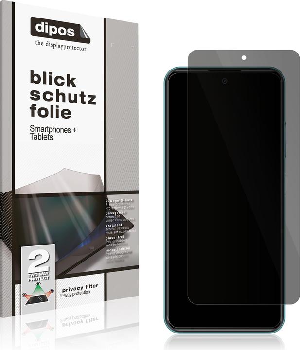 Produktbild Dipos Blickschutzfolie 2-Way Anti-Shock (1 Stück, Infinix Hot 11)