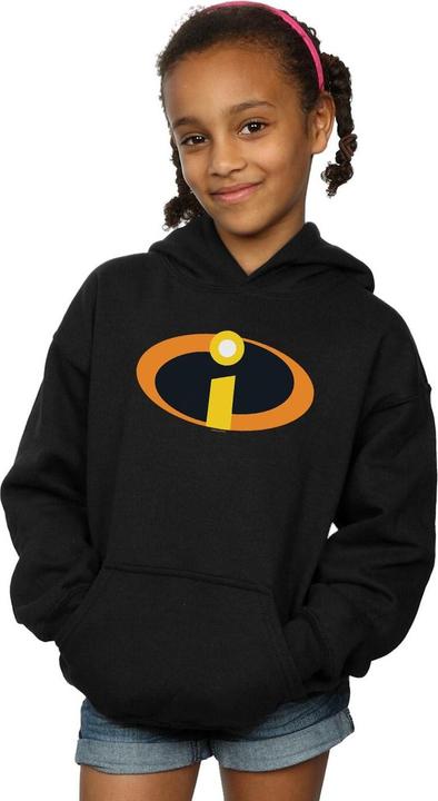 Immagine prodotto Disney The Incredibles Costume Logo Felpa con Cappuccio Ragazze (128)